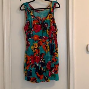 Multicolored lightweight sundress